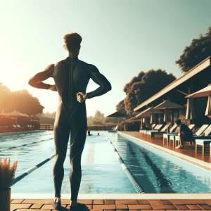 stretching exercise before swimming